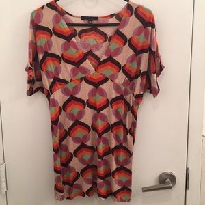 T-Bags Los Angeles Short Sleeve Tunic